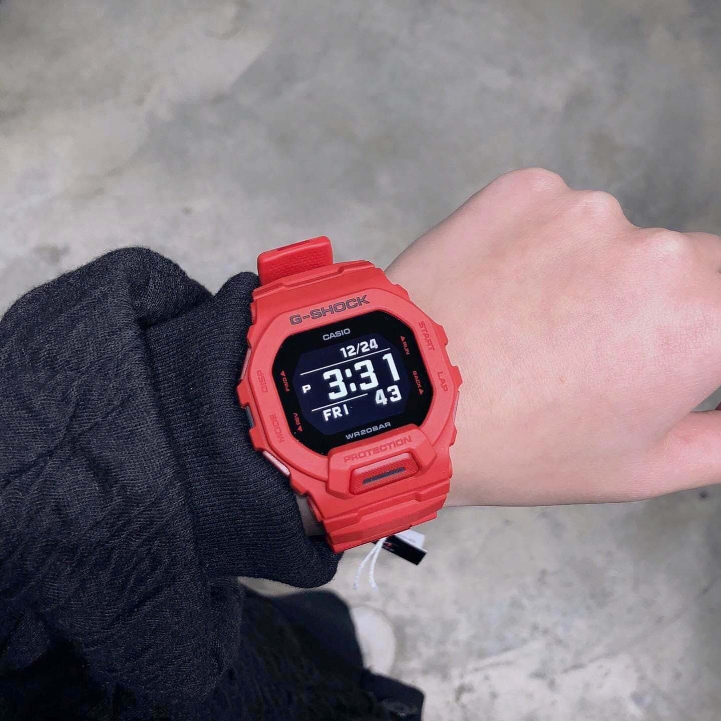 ساعت مچی مردانه کاسیو casio اورجینال مدل GBD-200RD-4DR