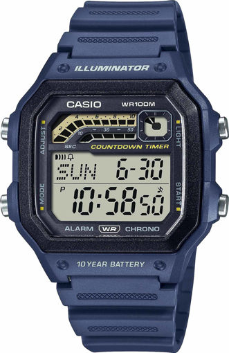 ساعت مچی مردانه کاسیو casio اورجینال مدل WS-1600H-2AVDF