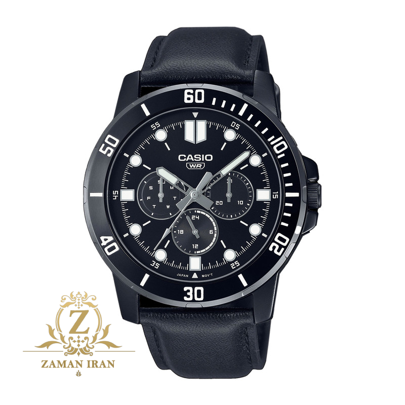 ساعت مچی مردانه کاسیو casio اورجینال مدل MTP-VD300BL-1EUDF