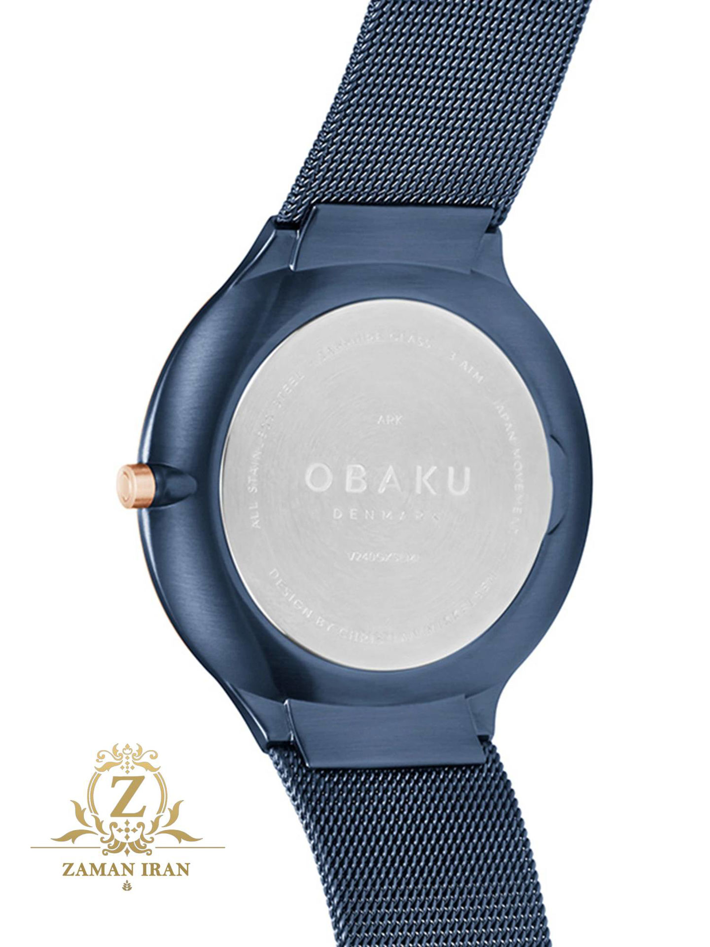 ساعت مچی مردانه اوباکو Obaku اورجینال مدل V240GXSLML