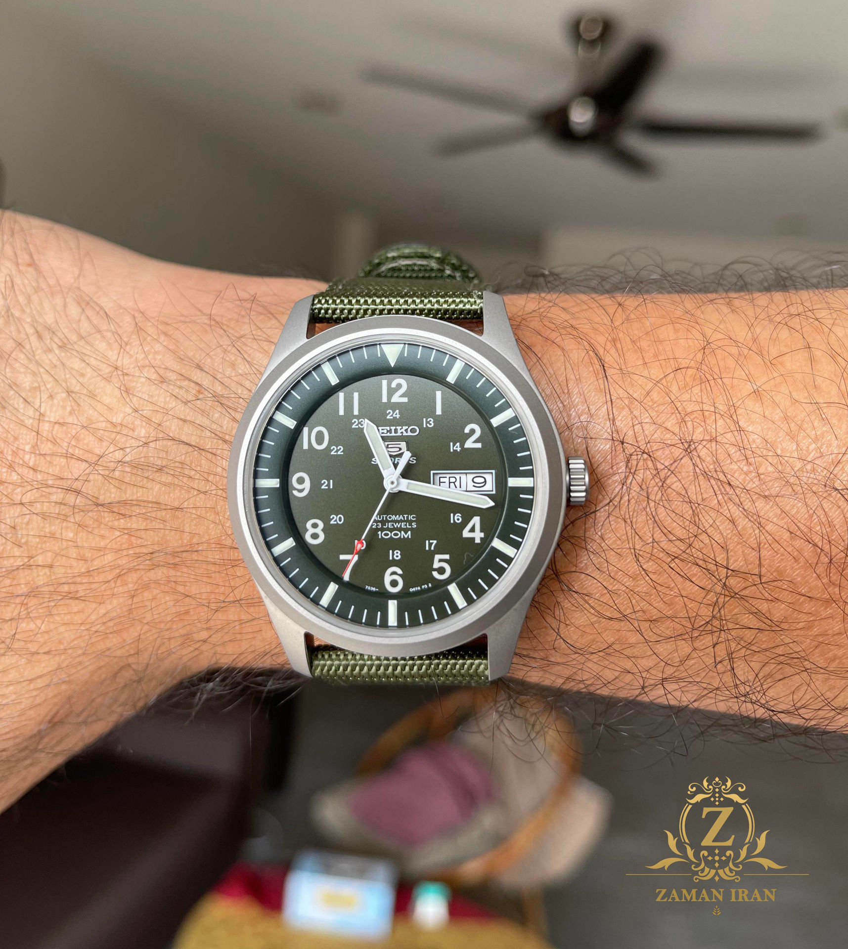 ساعت مچی مردانه سیکو seiko اورجینال مدل SNZG09J1