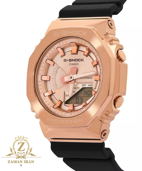 ساعت مچی زنانه کاسیو casio اورجینال مدل GM-S2100PG-1A4DR