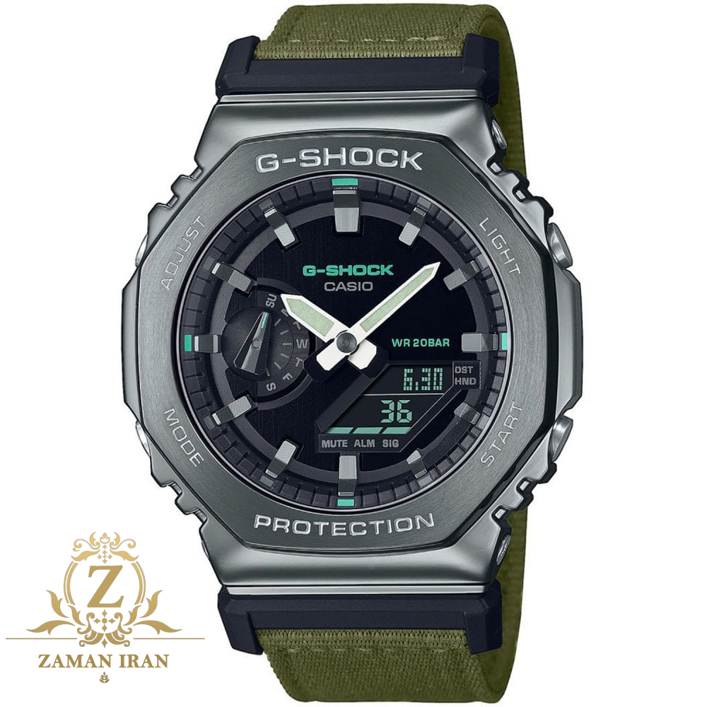 ساعت مچی مردانه کاسیو casio اورجینال مدل GM-2100CB-3ADR