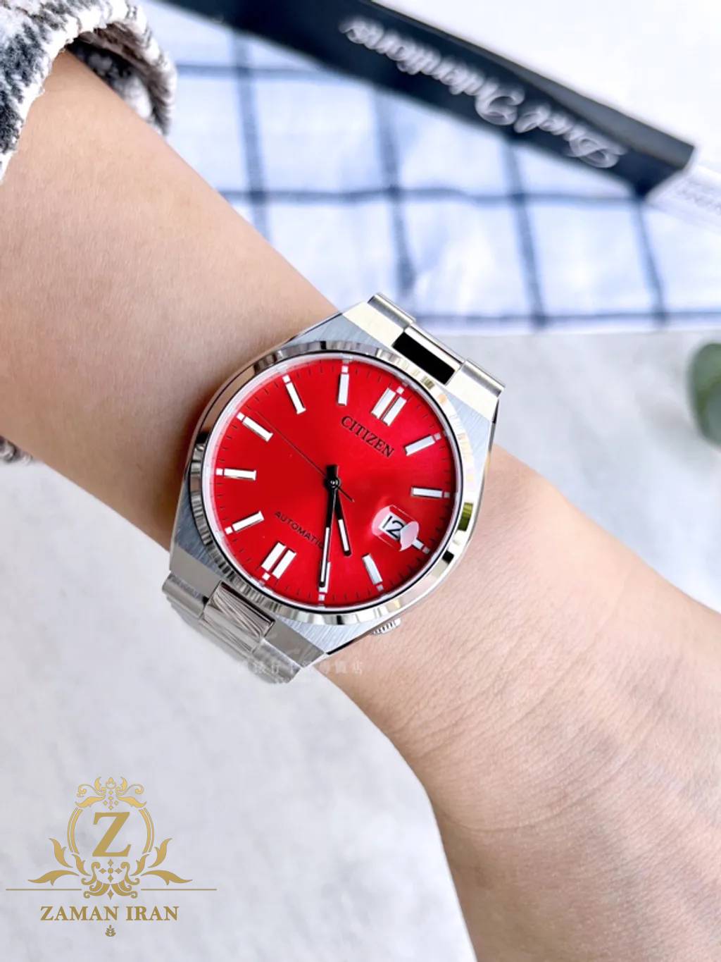 ساعت مچی مردانه سیتیزن citizen اورجینال مدل NJ0158-89W