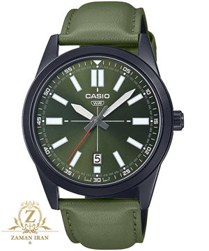 ساعت مچی مردانه کاسیو casio  اورجینال مدل MTP-VD02BL-3EUDF