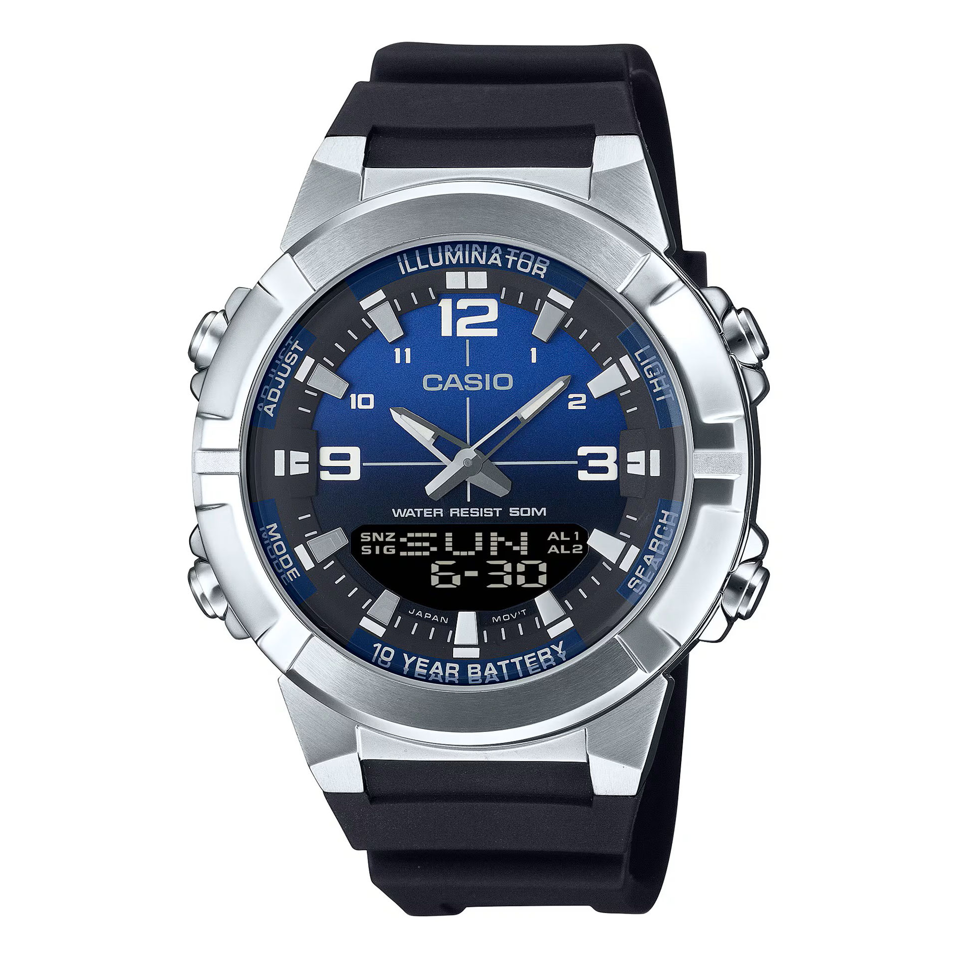ساعت مچی مردانه کاسیو casio اورجینال مدل AMW-870A-2AVDF