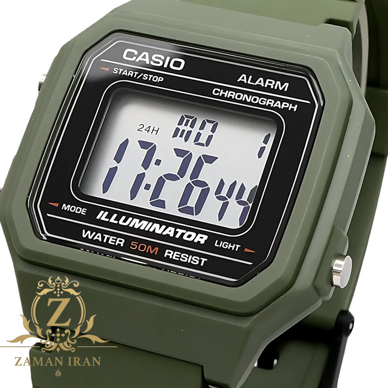 ساعت مچی مردانه  کاسیوCASIO مدل W-217H-3AVDF