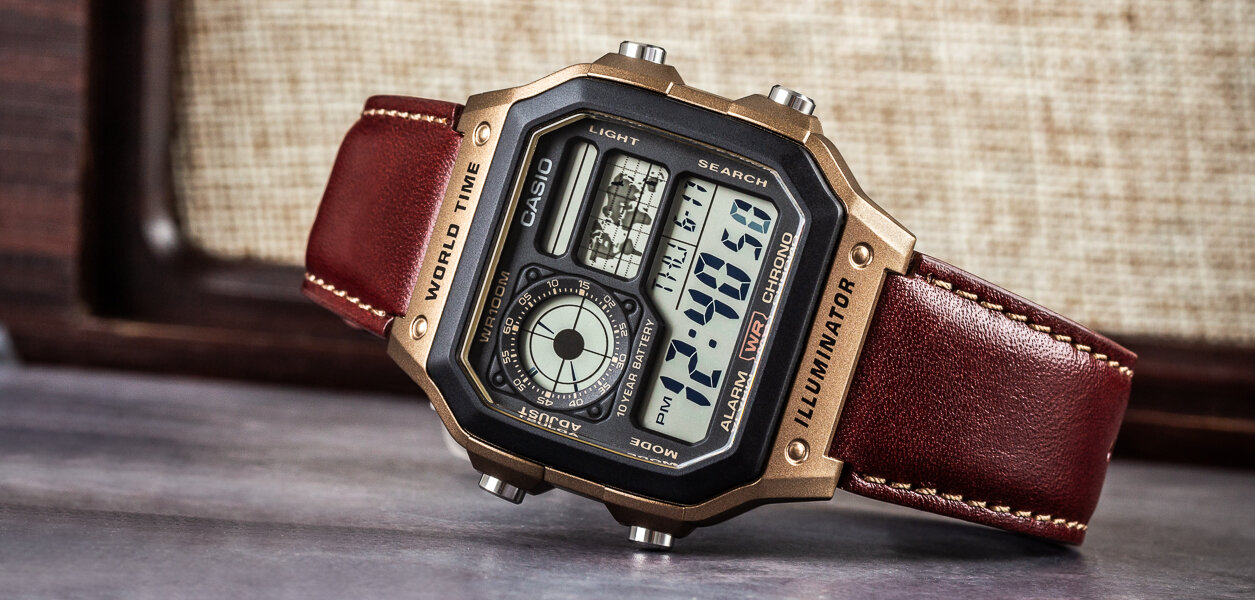 ساعت مچی مردانه کاسیو casio اورجینال مدل AE-1200WHL-5AVDF