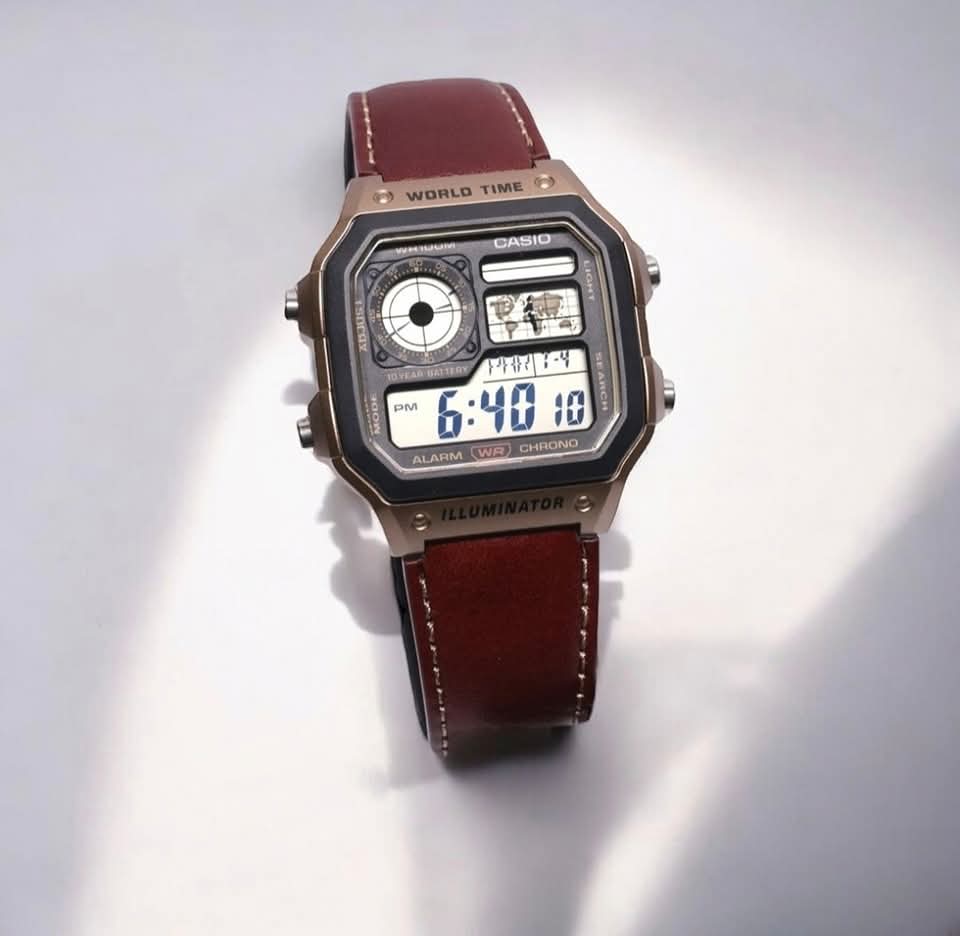 ساعت مچی مردانه کاسیو casio اورجینال مدل AE-1200WHL-5AVDF