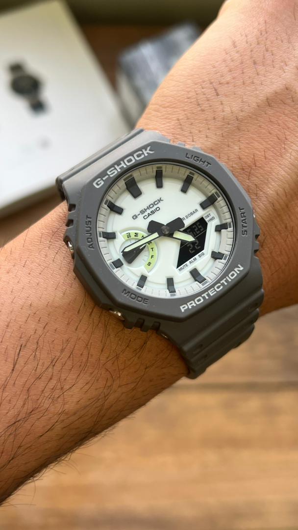 ساعت مچی مردانه کاسیو casio اورجینال مدل GA-2100HD-8A	