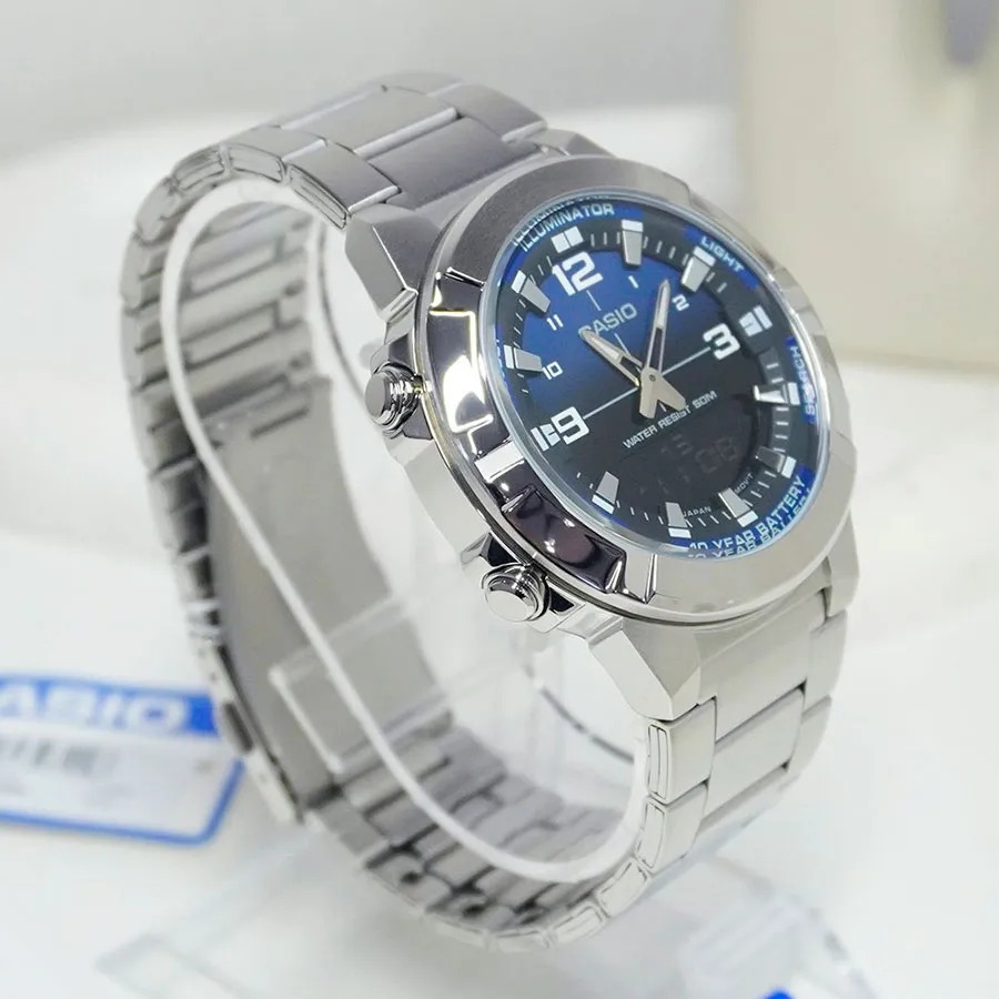 ساعت مچی مردانه کاسیو casio اورجینال مدل AMW-870DA-2A1VDF