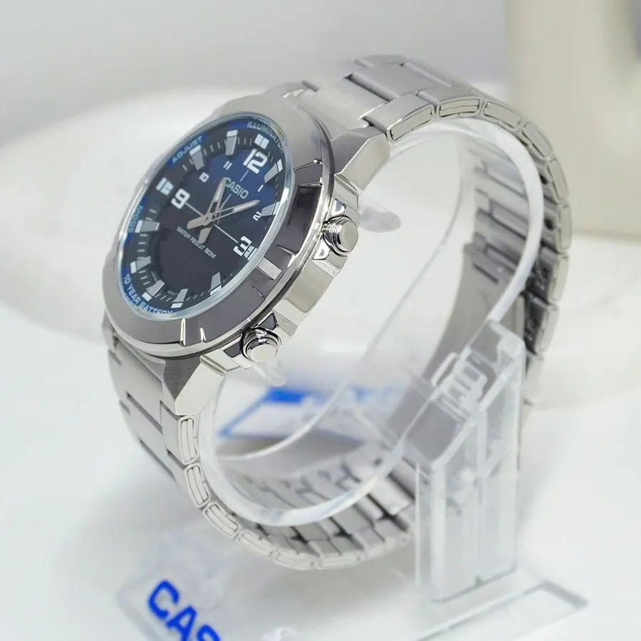 ساعت مچی مردانه کاسیو casio اورجینال مدل AMW-870DA-2A1VDF