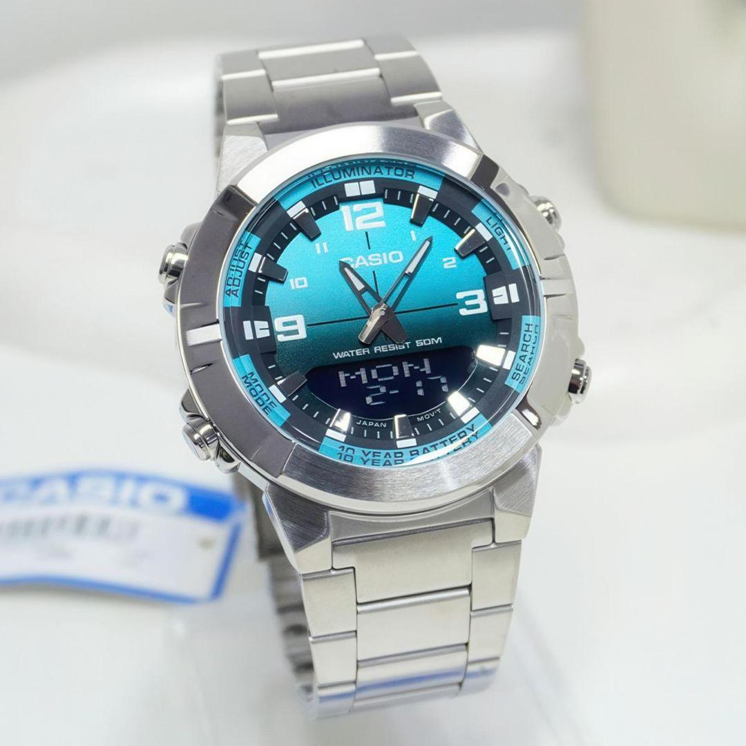 ساعت مچی مردانه کاسیو casio اورجینال مدل AMW-870DA-2A2VDF
