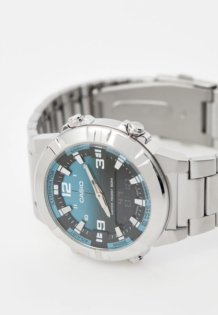 ساعت مچی مردانه کاسیو casio اورجینال مدل AMW-870DA-2A2VDF