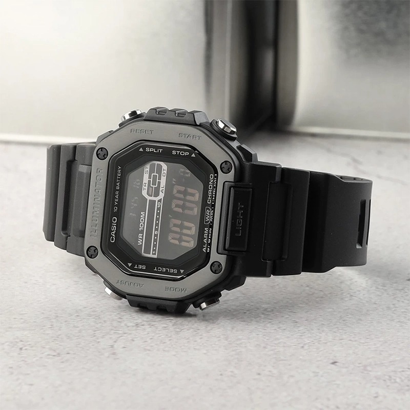 ساعت مچی مردانه کاسیو casio اورجینال مدل MWD-110HB-1B
