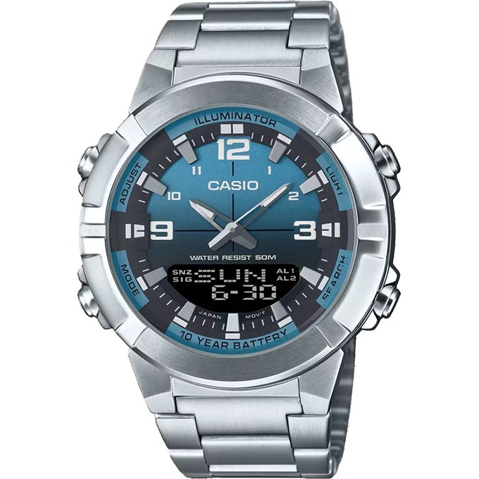 ساعت مچی مردانه کاسیو casio اورجینال مدل AMW-870DA-2A2VDF	