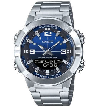 ساعت مچی مردانه کاسیو casio اورجینال مدل AMW-870DA-2A1VDF	