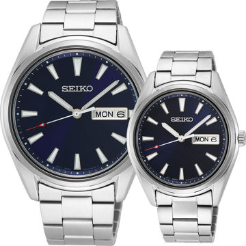 ساعت مچی ست مردانه و زنانه سیکو seiko اورجینال مدل SUR341P1 - SUR353P1	