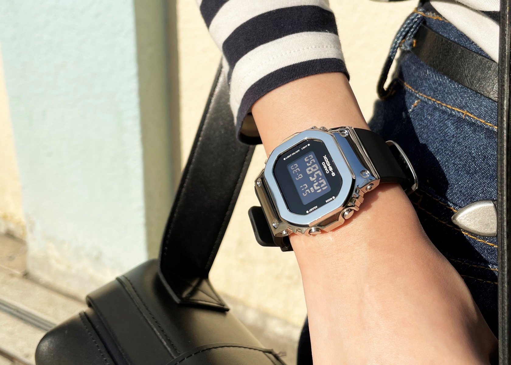 ساعت مچی زنانه کاسیو casio اورجینال مدل GM-S5600-1DR
