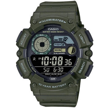 ساعت مچی مردانه کاسیو casio اورجینال مدل WS-1500H-3BVDF