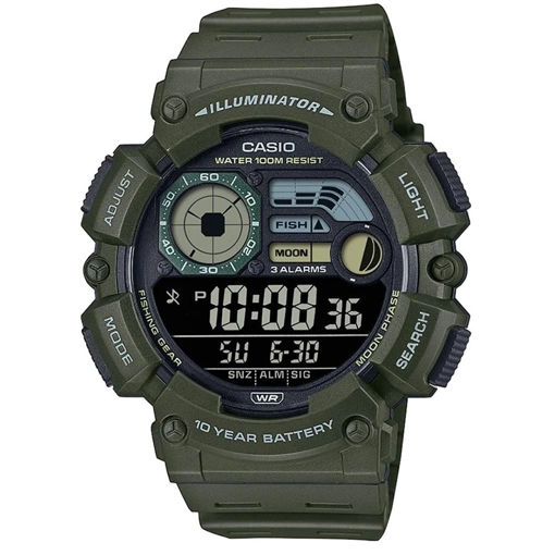 ساعت مچی مردانه کاسیو casio اورجینال مدل WS-1500H-3BVDF
