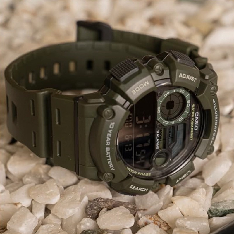 ساعت مچی مردانه کاسیو casio اورجینال مدل WS-1500H-3BVDF