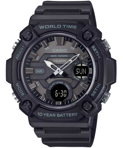 ساعت مچی مردانه کاسیو casio اورجینال مدل AEQ-120W-1BVDF