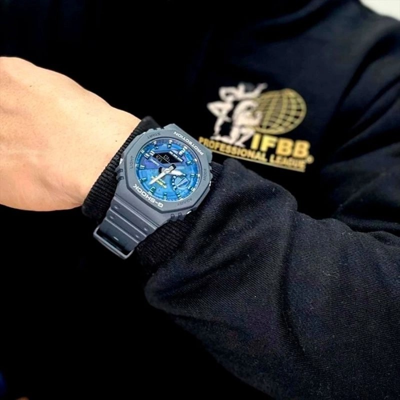 ساعت مچی مردانه کاسیو casio اورجینال مدل GA-2100AS-2ADR