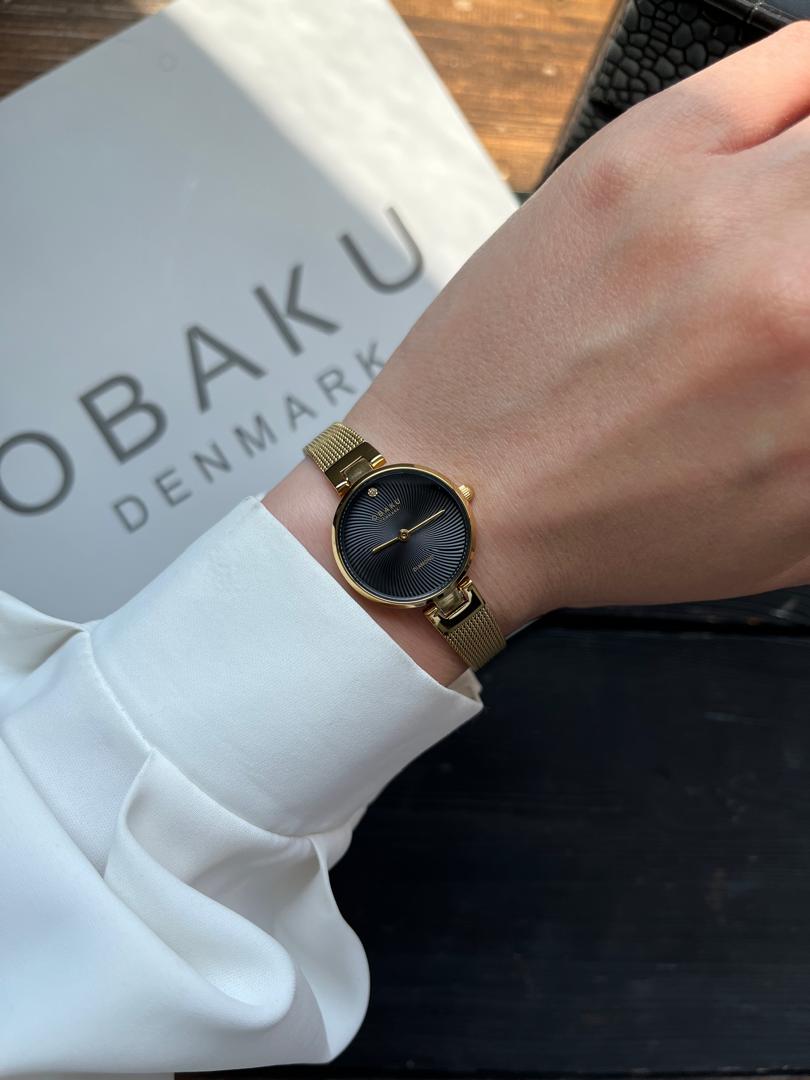 ساعت مچی زنانه اوباکو Obaku اورجینال مدل V256SXGBMG