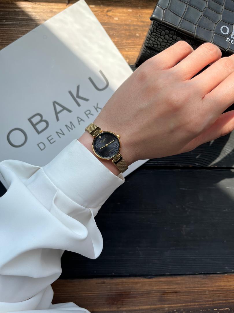 ساعت مچی زنانه اوباکو Obaku اورجینال مدل V256SXGBMG