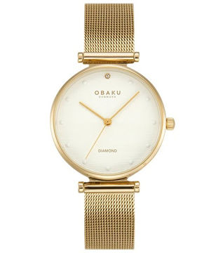 ساعت مچی زنانه اوباکو Obaku اورجینال مدل V310LXGWMG