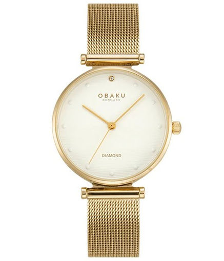 ساعت مچی زنانه اوباکو Obaku اورجینال مدل V310LXGWMG