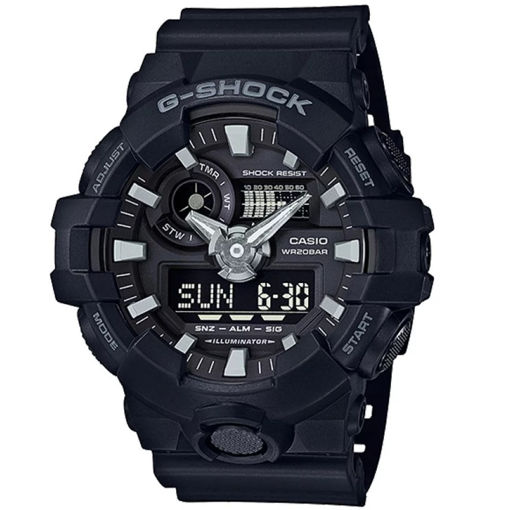 ساعت مچی مردانه کاسیو casio اورجینال مدل GA-700-1BDR