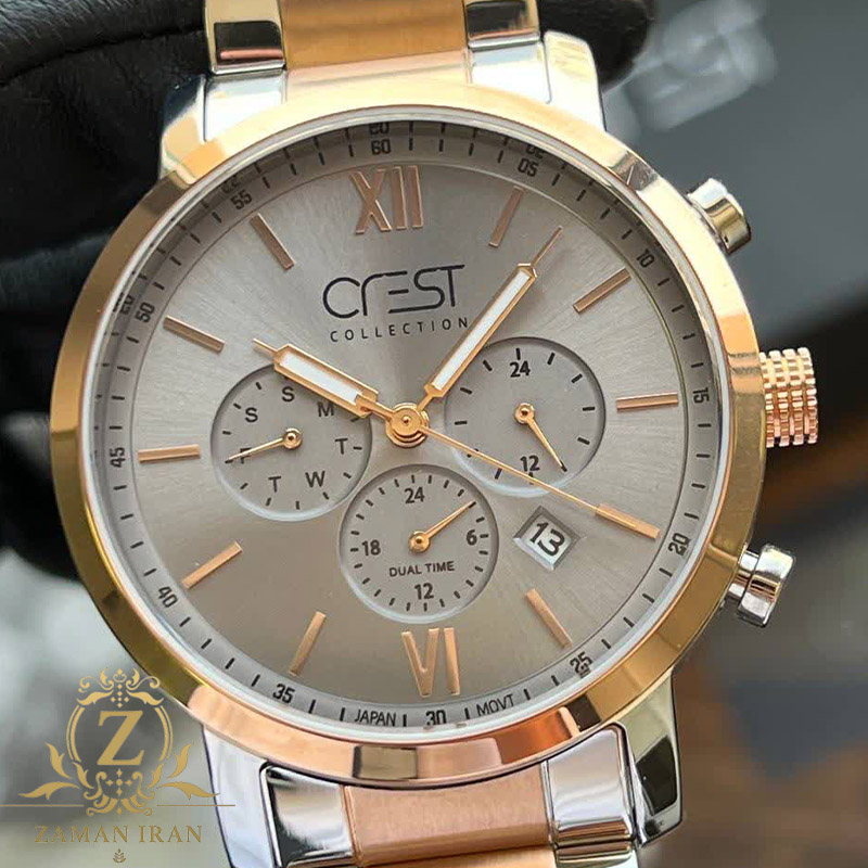 ساعت مچی مردانه کرست Crest اورجینال مدل 62681