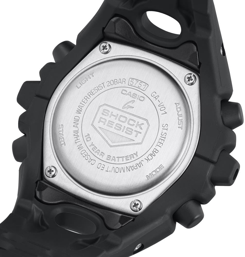 ساعت مچی مردانه کاسیو casio اورجینال مدل GA-V01-1ADR
