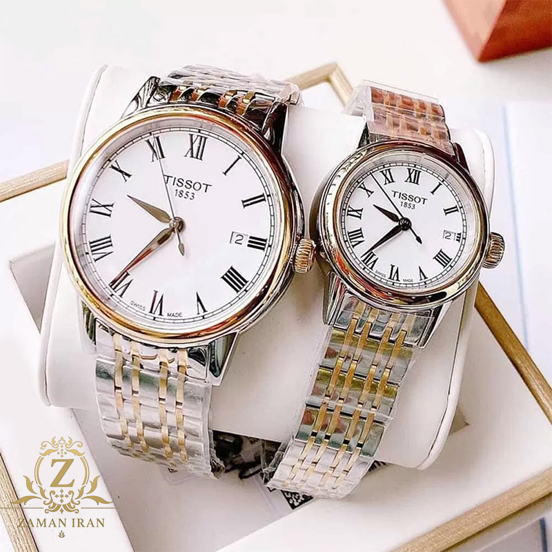 ساعت مچی ست مردانه و زنانه تیسوت Tissot اورجینال مدل T085.410.22.013.00