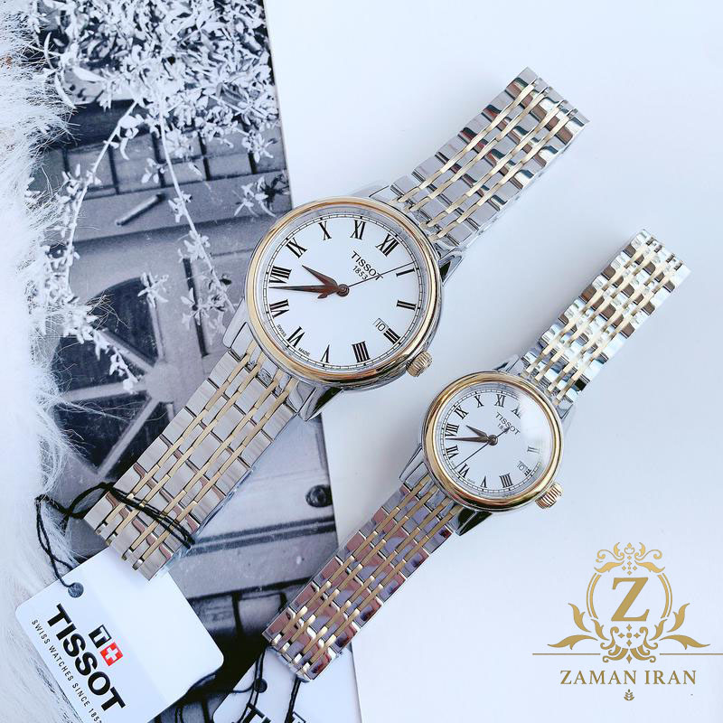 ساعت مچی ست مردانه و زنانه تیسوت Tissot اورجینال مدل T085.410.22.013.00