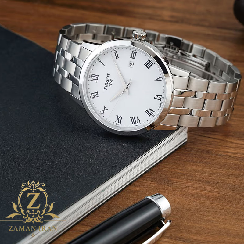 ساعت مچی ست مردانه و زنانه تیسوت Tissot اورجینال مدلT129.410.11.013.00