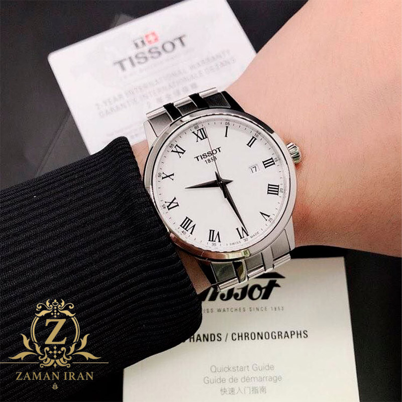 ساعت مچی ست مردانه و زنانه تیسوت Tissot اورجینال مدلT129.410.11.013.00